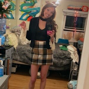 Cinq à Sept Plaid Blazer